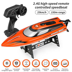 Children's High Speed Remote Control Boat 2.4g Remote Control Speedboat LK095 - Nimall