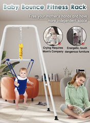 Children's swing with foldable stand LK090 - Nimall