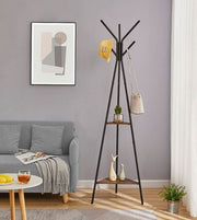 Coat Rack Small Metal Clothes Rack Floor Standing NH021 AL182 - Nimall