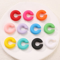 Color Matte Candy Color Hole - free Ear Clips Female Ear - free Ear Bone Clips - Nimall