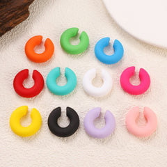 Color Matte Candy Color Hole - free Ear Clips Female Ear - free Ear Bone Clips - Nimall