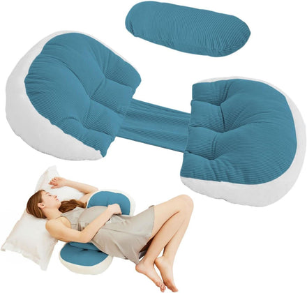 Comfortable Faux Fur Luxury Maternity Pillow Support for Back LK057