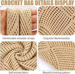 Crochet Bags for Women Girls AL230 - Nimall