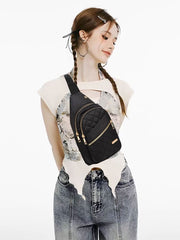 Crossbody Small Sling Backpack Sling Bag for Women AL252 - Nimall