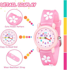 Cute cartoon girl Classic watch waterproof EL049 - Nimall