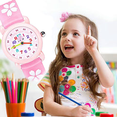 Cute cartoon girl Classic watch waterproof EL049 - Nimall