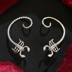 Dark Scorpion Ear Hanging Ear Clip Creative Simulation Design Ear Bone Clip - Nimall