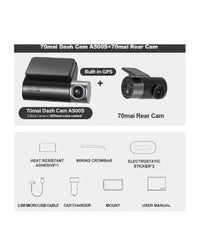 Dash Cam Pro Plus and Rear Camera Set - Nimall