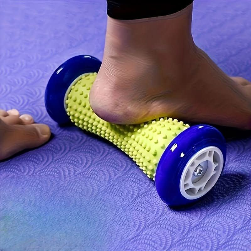 Deep Tissue Foot Massager Roller - Relieves Plantar Fasciitis & Arch Pain, Fatigue Alleviation, Ideal for Feet, Legs & Hands - Nimall