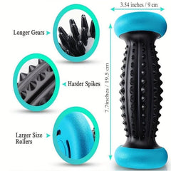 Deep Tissue Foot Massager Roller - Relieves Plantar Fasciitis & Arch Pain, Fatigue Alleviation, Ideal for Feet, Legs & Hands - Nimall