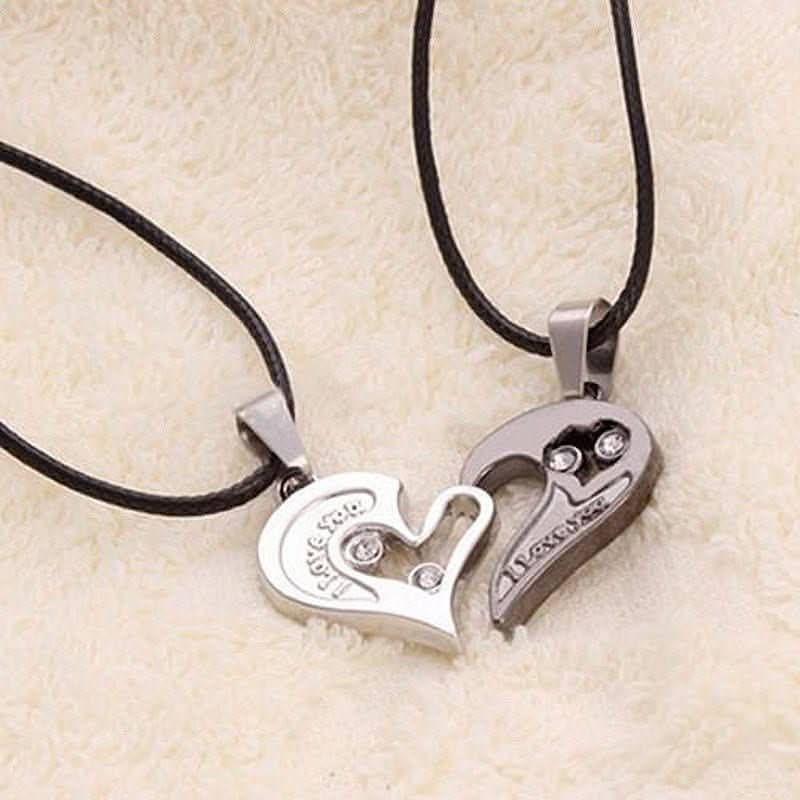 Devoted puzzle couple necklace - Nimall