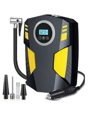 Digital Car Tyre Inflator Air Compressor with Auto Stop and LED Light 12V Fast Portable Air Pump - Nimall