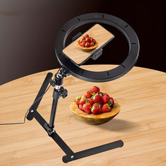 Dimmable LED Ring Light with Phone Holder - Nimall