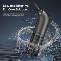 Ear Wax Removal Set - Electric Ear Irrigation Cleaner For Shower Use - Nimall