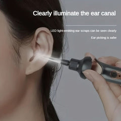 Electric Ear Picking Suction Tool Ear Wax Vacuum Removal Electric Ear Cleaner - Nimall