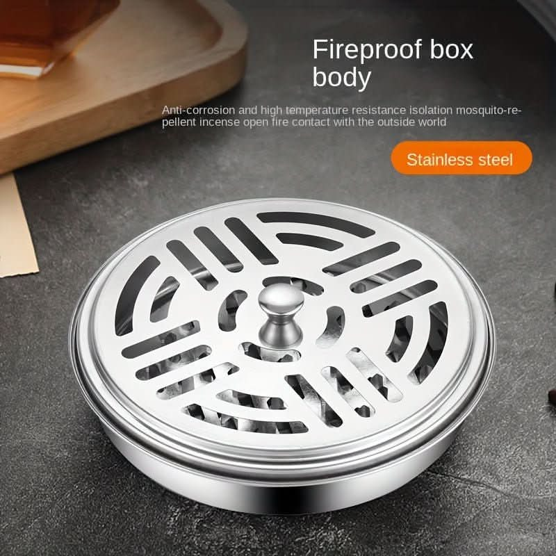 Eliminate Mosquitoes Instantly With This Portable Stainless Steel Mosquito Incense Box! - Nimall