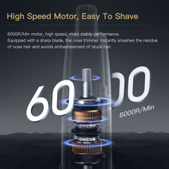 ENCHEN Electric Ear and Nose Hair Trimmer Cordless Eyebrow Removal Clipper Razor - Nimall