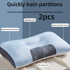 Ergonomic 3D Breathable Pillows - 2 Pack - Nimall