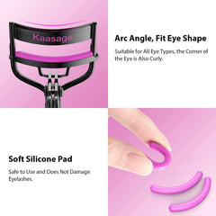 Eyelash Curler with 5 Extra Silicone Replacement Pads AL131 - Nimall