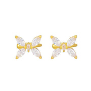 Fashion butterfly ear clips without ear piercings High - end female Mori ear bone clips - Nimall