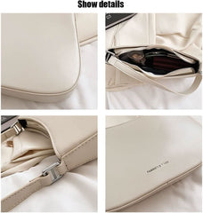 Fashion Women Handbag PU Leather Shoulder Bag Underarm Bag AL229 - Nimall