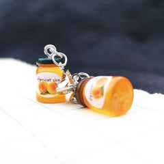 Fun jam drink bottle earrings, funny cartoon earrings, personalized earrings - Nimall