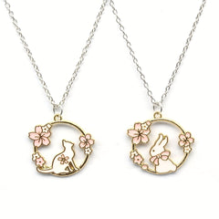 Girlfriend Necklace Little White Rabbit Necklace Versatile Accessories - Nimall