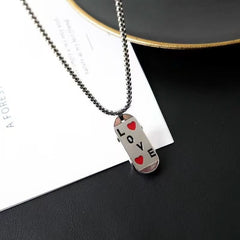 Hip hop love wild scooter pendant necklace - Nimall