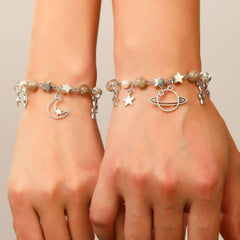 Hollow cat claw love sun moon stars sweet cool bracelet - Nimall