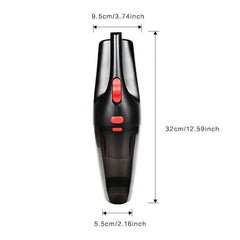 Home Car Dual - use High - power Handheld Wireless Car Vacuum Cleaner USB Charging Wireless Mini Car Vacuum Cleaner - Nimall