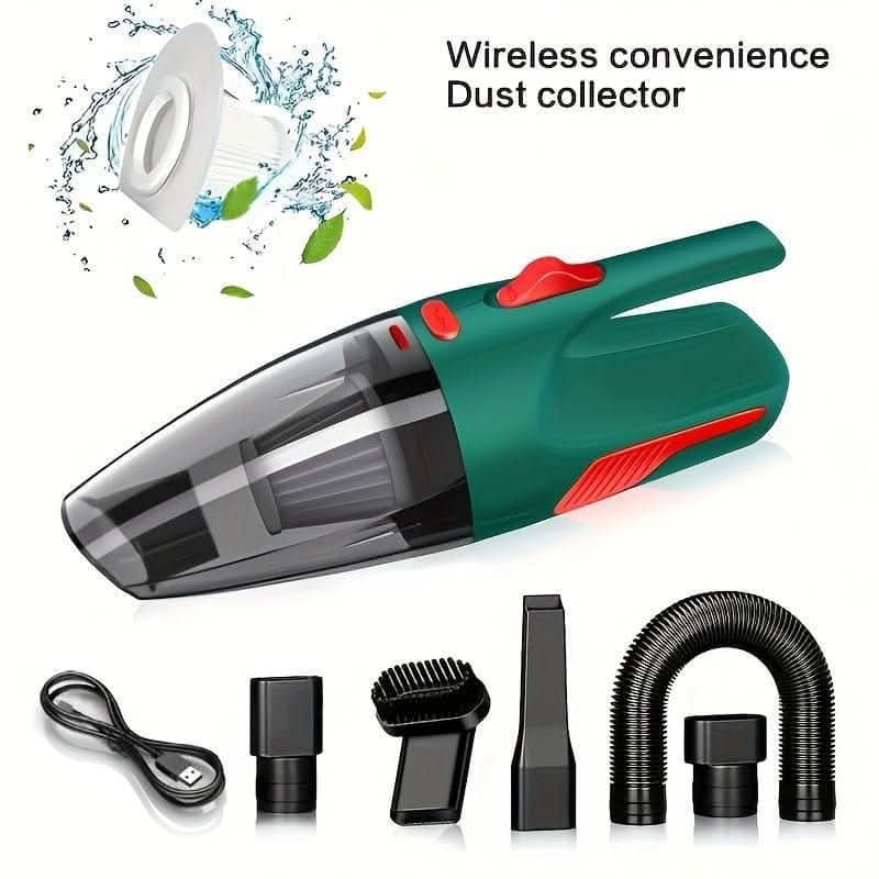 Home Car Dual - use High - power Handheld Wireless Car Vacuum Cleaner USB Charging Wireless Mini Car Vacuum Cleaner - Nimall