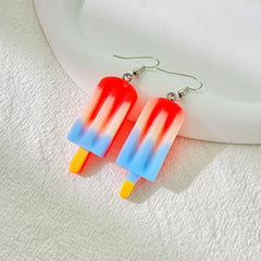 Ice cream earrings, simulated ice cream earrings. - Nimall