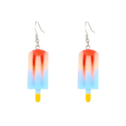 Ice cream earrings, simulated ice cream earrings. - Nimall