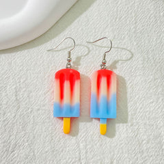 Ice cream earrings, simulated ice cream earrings. - Nimall