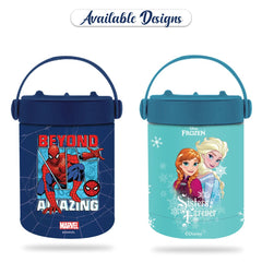 Marvel Beyond Amazing Spider - Man Stainless Steel Insulated Food Jar - Blue(350ml)