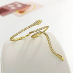 ins serpentine opening adjustable ring - Nimall