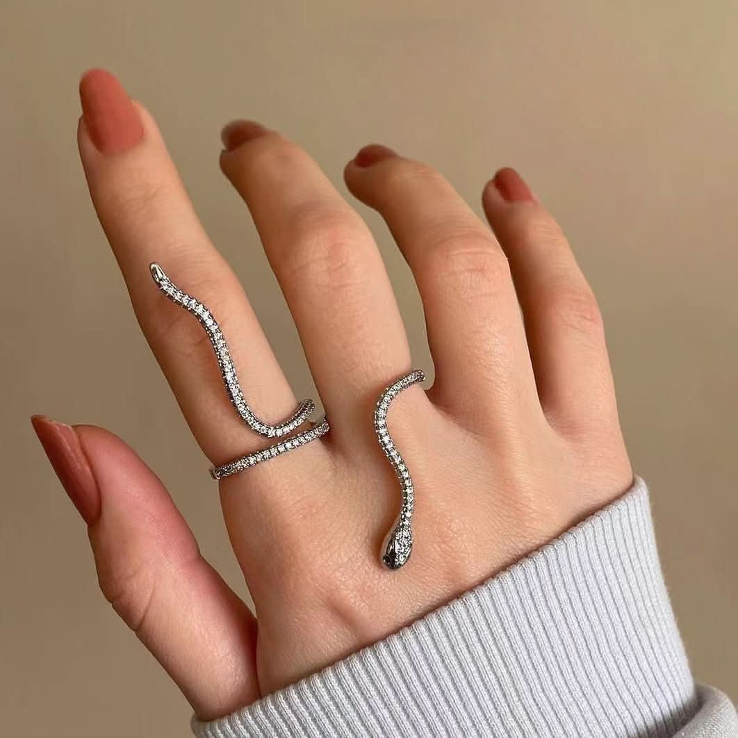 ins serpentine opening adjustable ring - Nimall