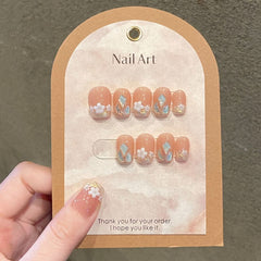 Internet celebrities flash Gypsy nail products, hand - worn nail patches, waterproof disassembly nail art - Nimall