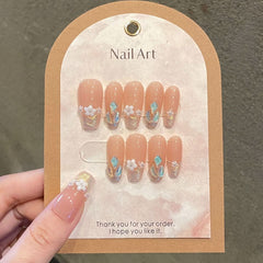 Internet celebrities flash Gypsy nail products, hand - worn nail patches, waterproof disassembly nail art - Nimall