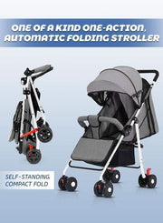 【KSA STOCK】 A comfortable foldable baby stroller for light travel LK080 - Nimall