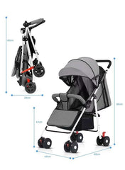 【KSA STOCK】 A comfortable foldable baby stroller for light travel LK080 - Nimall