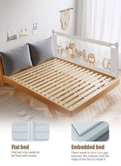 【KSA STOCK】 Foldable bed rail for children, safe to use LK076 - Nimall