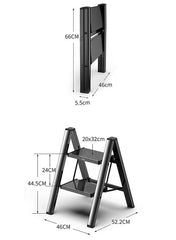 【KSA STOCK】 Multi - use two - layer folding ladder, NO015 AL151 - Nimall