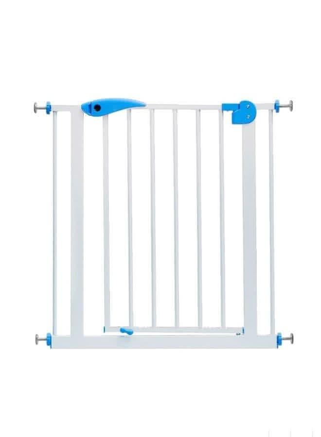 White metal stair gates, easy to install LK079 - Nimall