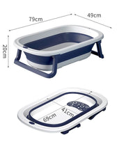 [KSA STOCK]Foldable baby bath tub LK088 - Nimall