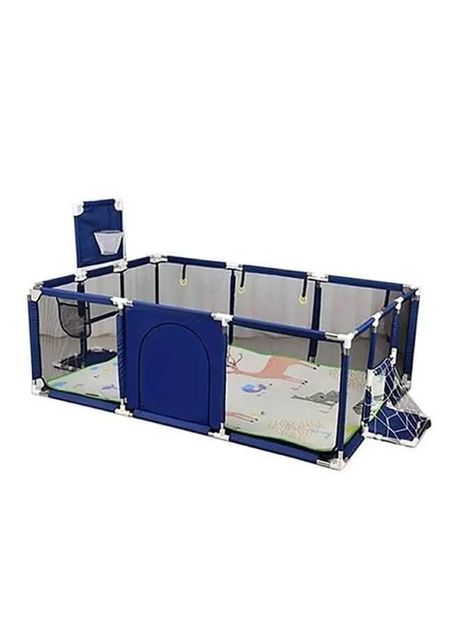 Large Stainless Steel Foldable Playpen LK082 - Nimall