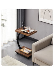 【KSA STOCK】Multifunctional two - layer table, size 30*40*60 cm NH017 AL148 - Nimall