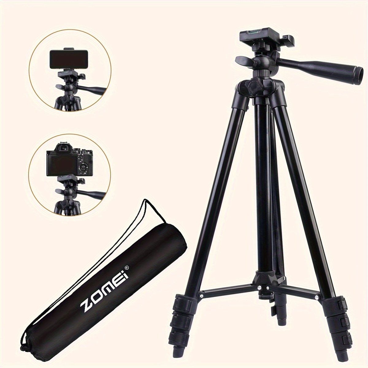 Lightweight Aluminum Tripod - Nimall