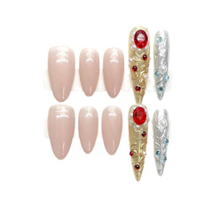 Luxury court armor, purely handmade wear, manicure armor, concubine Xi returns to the palace, decent nail, fake nails - Nimall