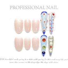 Luxury court armor, purely handmade wear, manicure armor, concubine Xi returns to the palace, decent nail, fake nails - Nimall